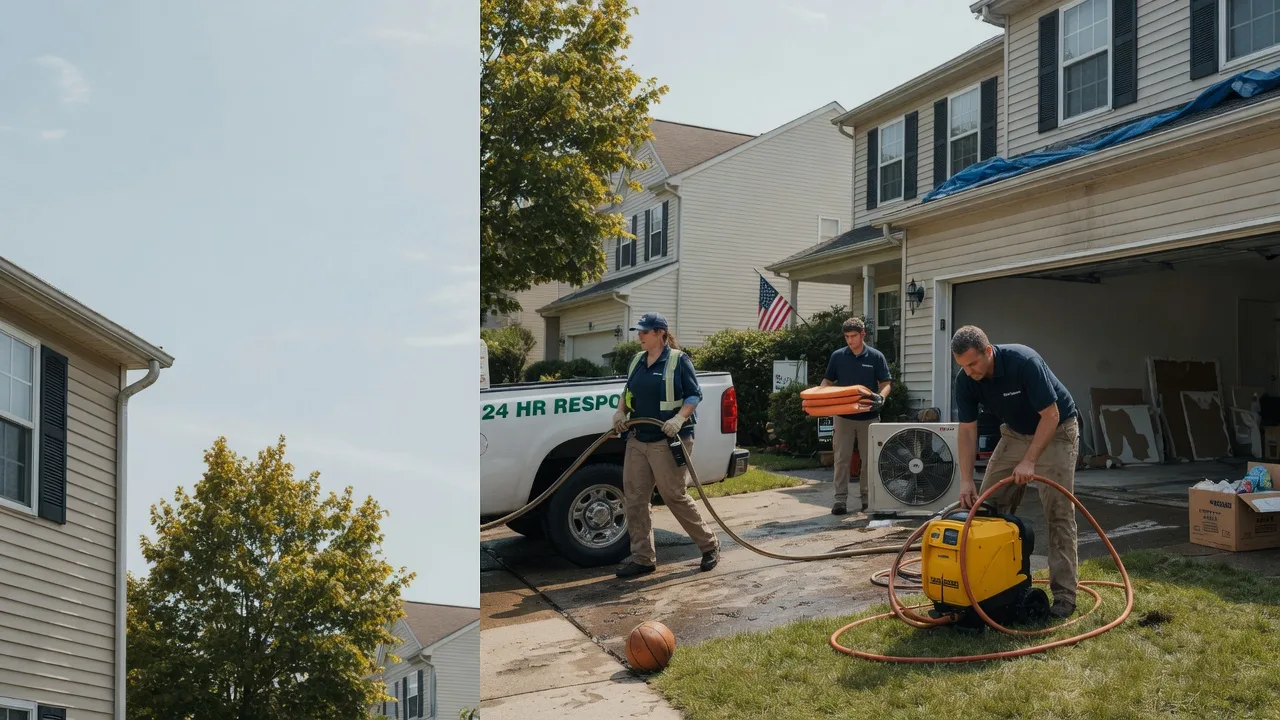 Emergency Water Damage Restoration in Moffit, ND near me